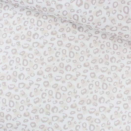 Baumwollstoff Leopardenmuster - Stofftime
