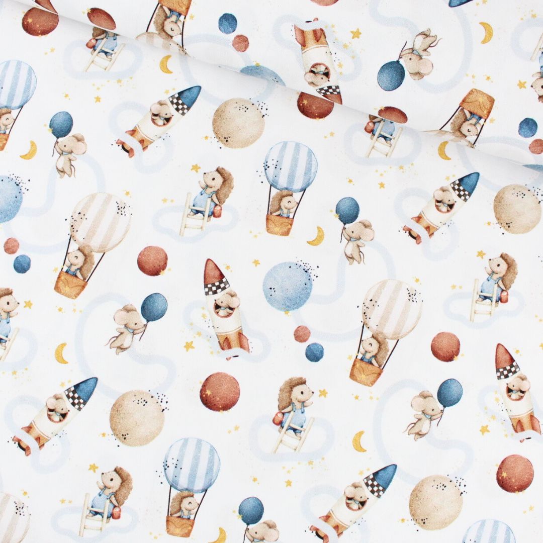 Baumwollstoff Traumreise - Stofftime