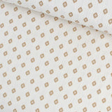 BIO Musselin Stoff Boho Rauten | Natur - Stofftime