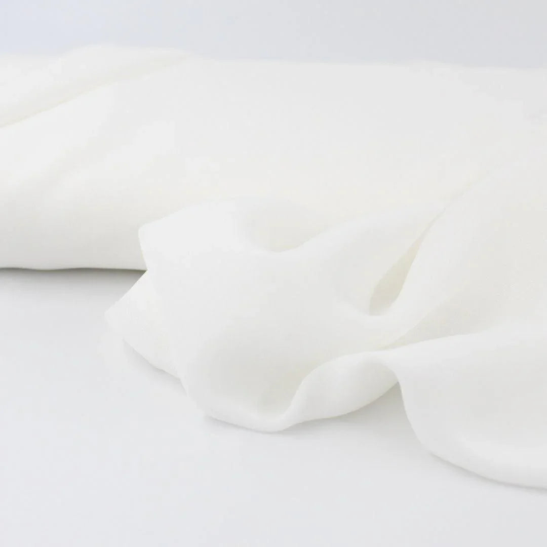 Chiffon uni | Ecru - Stofftime