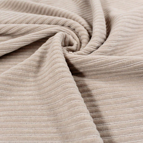 Cordjersey Breit | Querrippen - Stofftime