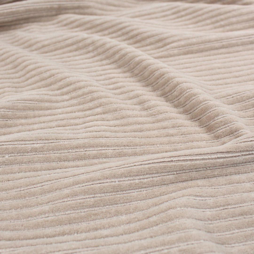 Cordjersey Breit | Querrippen - Stofftime