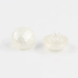 Facettierter Knopf in Perlenoptik - Stofftime