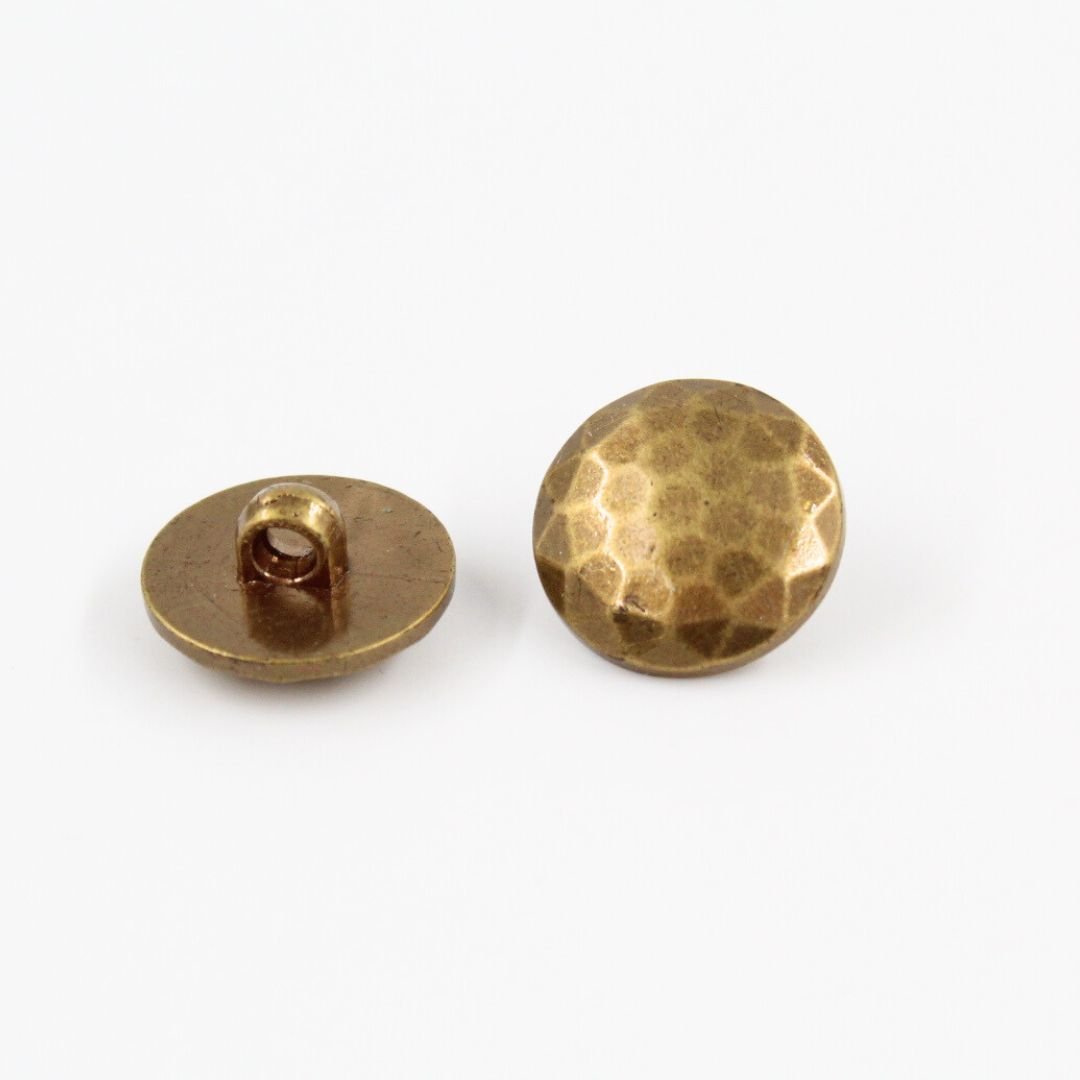 Facettierter Kunststoffknopf | 20 mm - Stofftime
