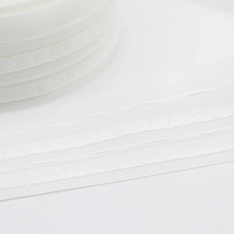 Gardinen Faltenband 70mm Weiß | ab 1 Meter - Stofftime