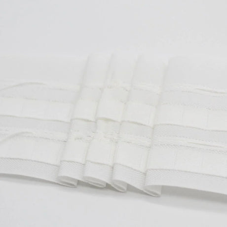 Gardinen Faltenband 70mm Weiß | ab 1 Meter - Stofftime