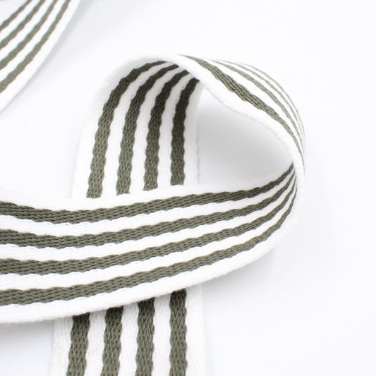 Gestreiftes Gurtband 40 mm - Stofftime