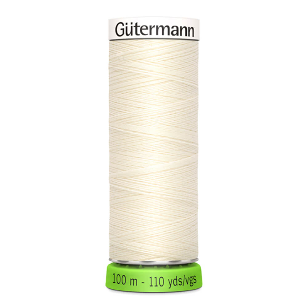 Gütermann Allesnähgarn rPET 100m - Nr. 1 | Ecru - Stofftime