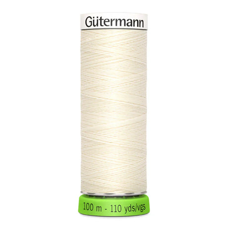 Gütermann Allesnähgarn rPET 100m - Nr. 1 | Ecru - Stofftime