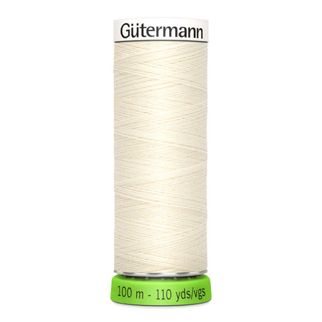 Gütermann Allesnähgarn rPET 100m - Nr. 1 | Ecru - Stofftime