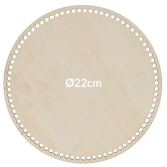 Holzboden für Taschen und Körbe - Stofftime