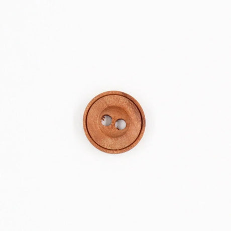 Holzknopf 2 Löcher | 22 mm - Stofftime