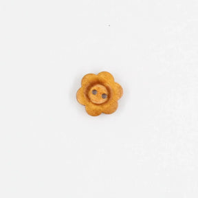 Holzknopf Blume | 1 Stück - Stofftime
