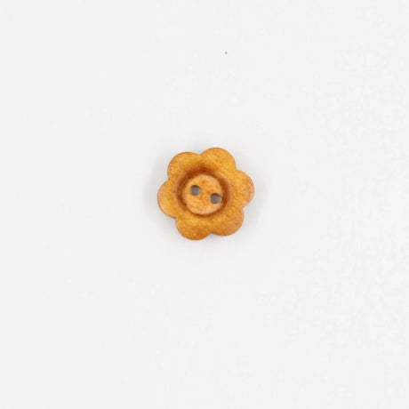 Holzknopf Blume | 1 Stück - Stofftime