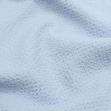 Jacquard Baumwolle Wabenstruktur | Hellblau - Stofftime