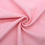 Jacquard Baumwolle Wabenstruktur | Rosa - Stofftime