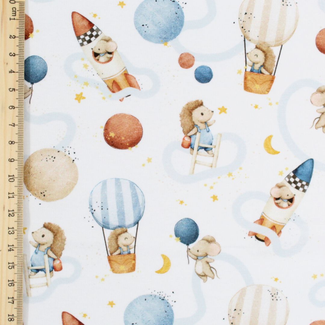 Jersey Stoff „Traumreise“ - Stofftime