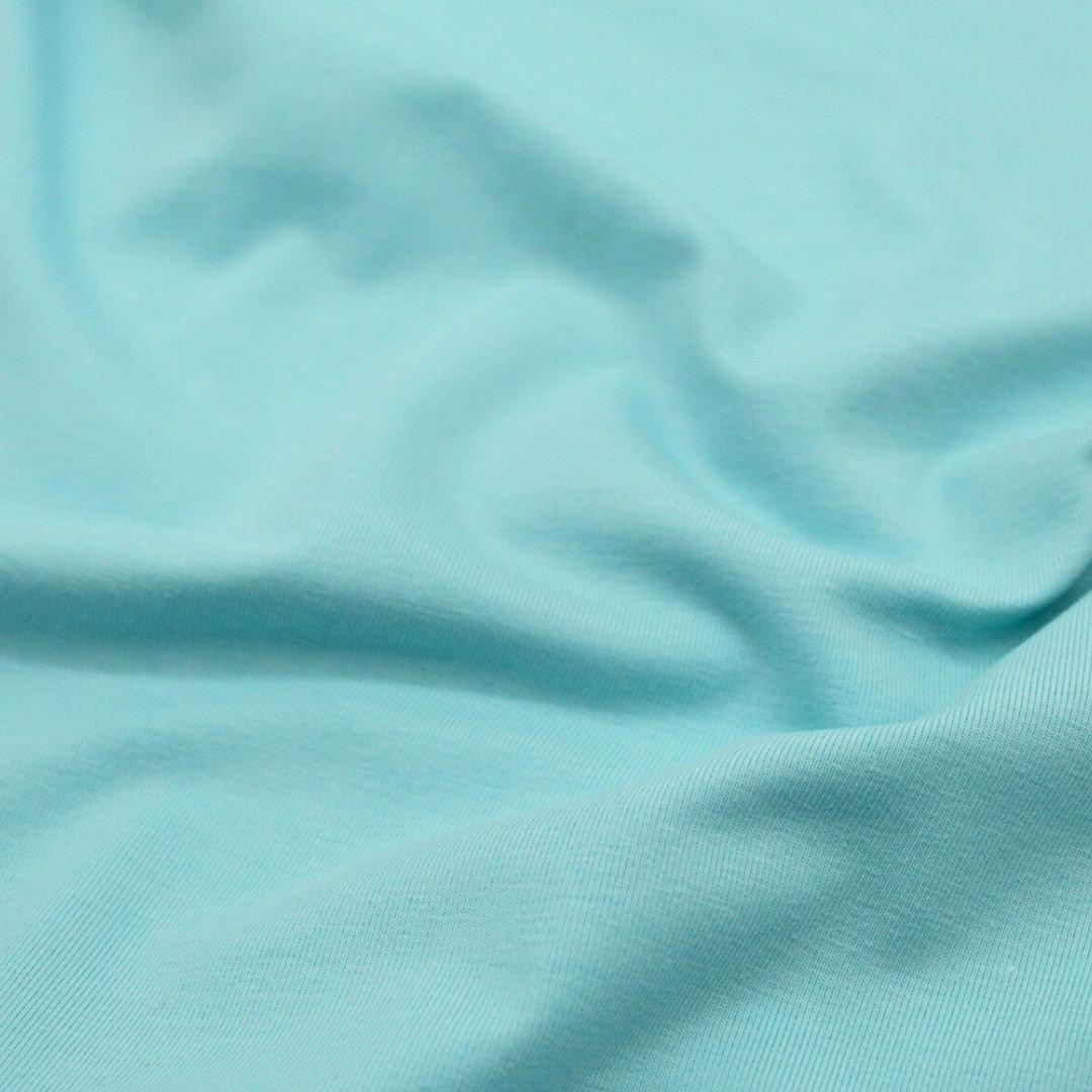 Jersey Uni | Eisblau - Stofftime