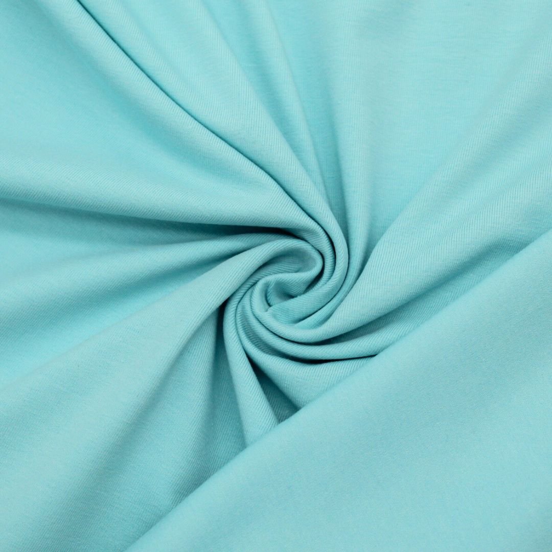 Jersey Uni | Eisblau - Stofftime