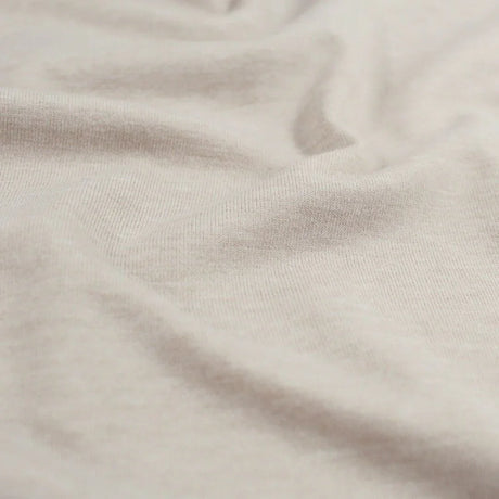 Jersey Uni | Sandbeige meliert Nr. 520 - Stofftime