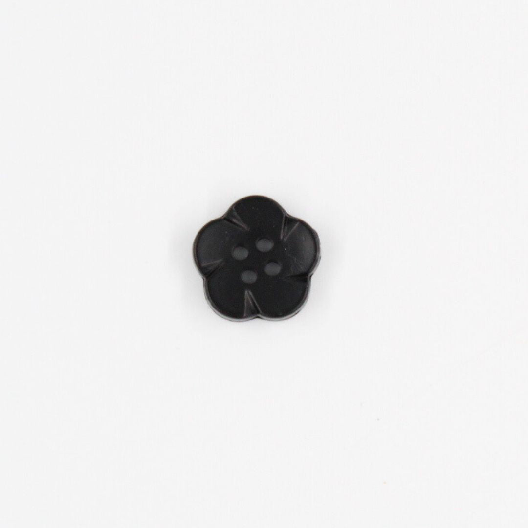 Kinderknopf Blumenform | 18 mm - Stofftime