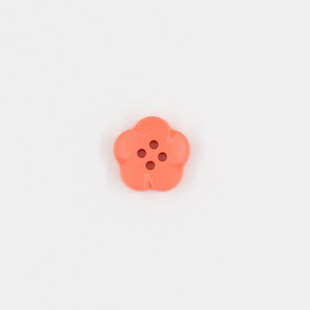 Kinderknopf Blumenform | 18 mm - Stofftime