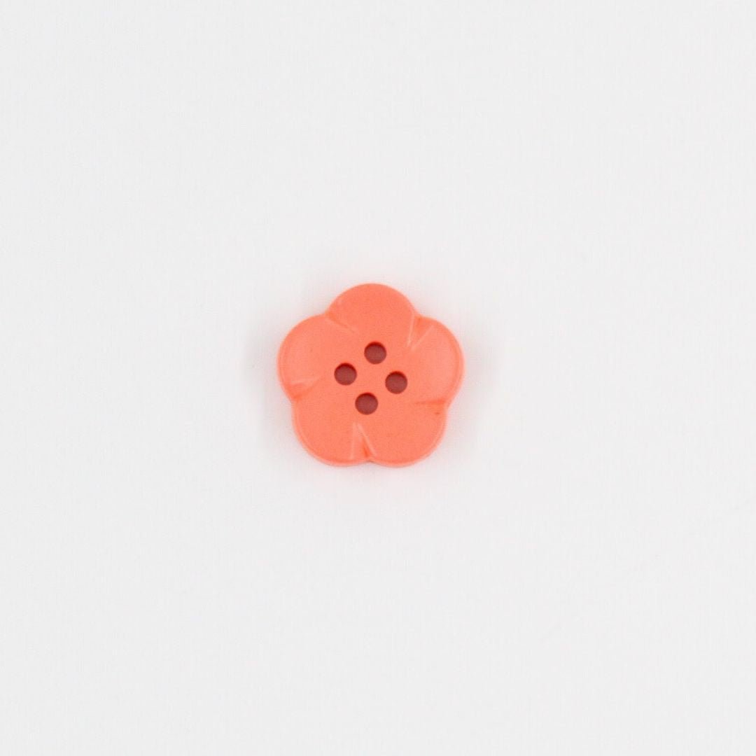 Kinderknopf Blumenform | 18 mm - Stofftime