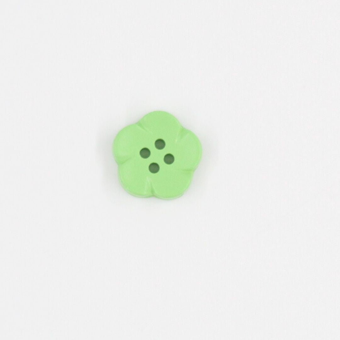 Kinderknopf Blumenform | 18 mm - Stofftime