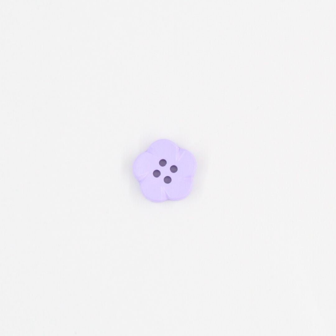 Kinderknopf Blumenform | 18 mm - Stofftime
