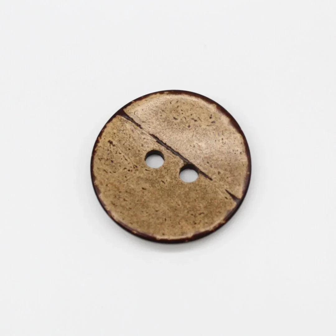 Kokosknopf mit 2 Löchern | 40 mm - Stofftime