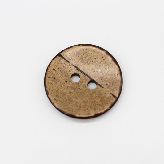 Kokosknopf mit 2 Löchern | 40 mm - Stofftime
