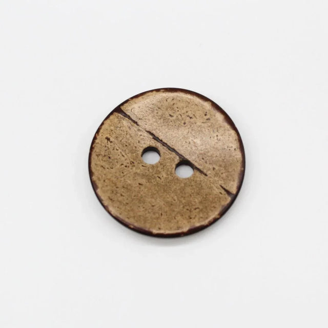 Kokosknopf mit 2 Löchern | 40 mm - Stofftime
