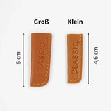 Kordelenden „Classic“ aus Kunstleder | 1 Stück - Stofftime