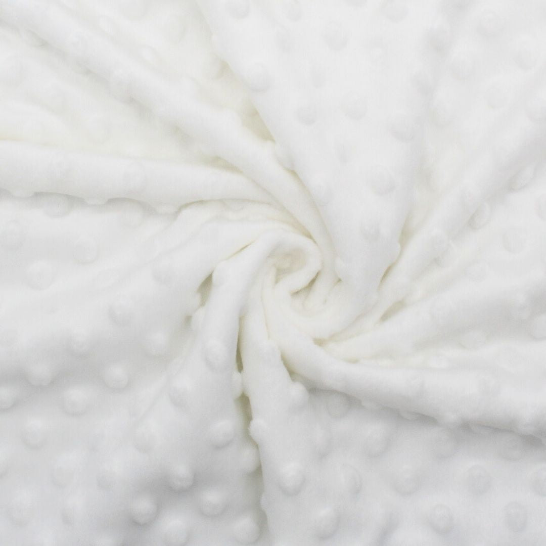 Minky Fleece Stoff | Noppen - Stofftime