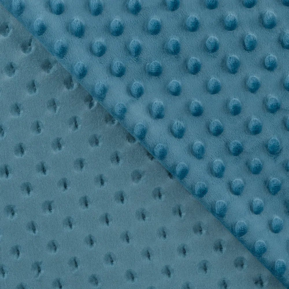 Minky Fleece Stoff | Noppen - Stofftime