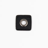 Ösen auf Kunstleder – Quadrat | 8 mm - Stofftime