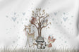 Panel aus Canvas – Waldfreunde | 36,5x43 cm - Stofftime