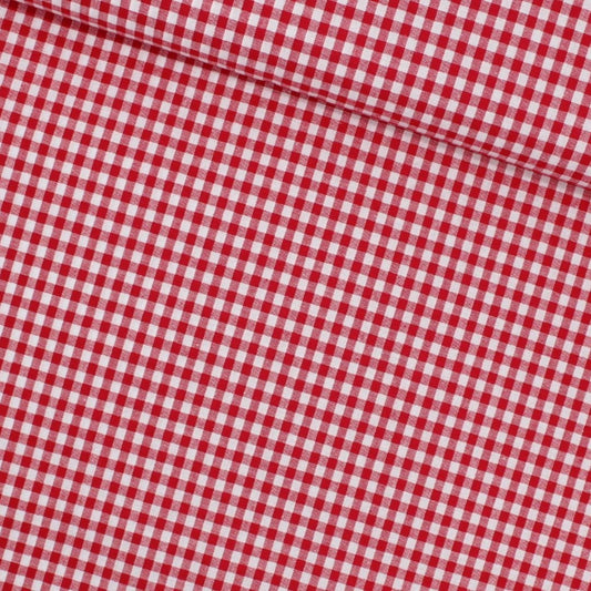Popeline Stoff Karomuster | 5 mm - Stofftime