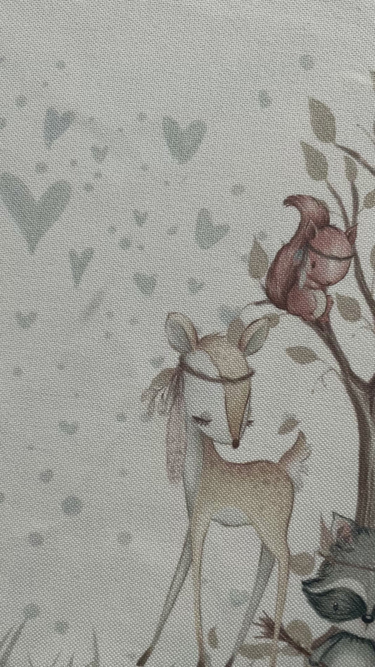 Panel aus Canvas – Waldfreunde | 27x40 cm