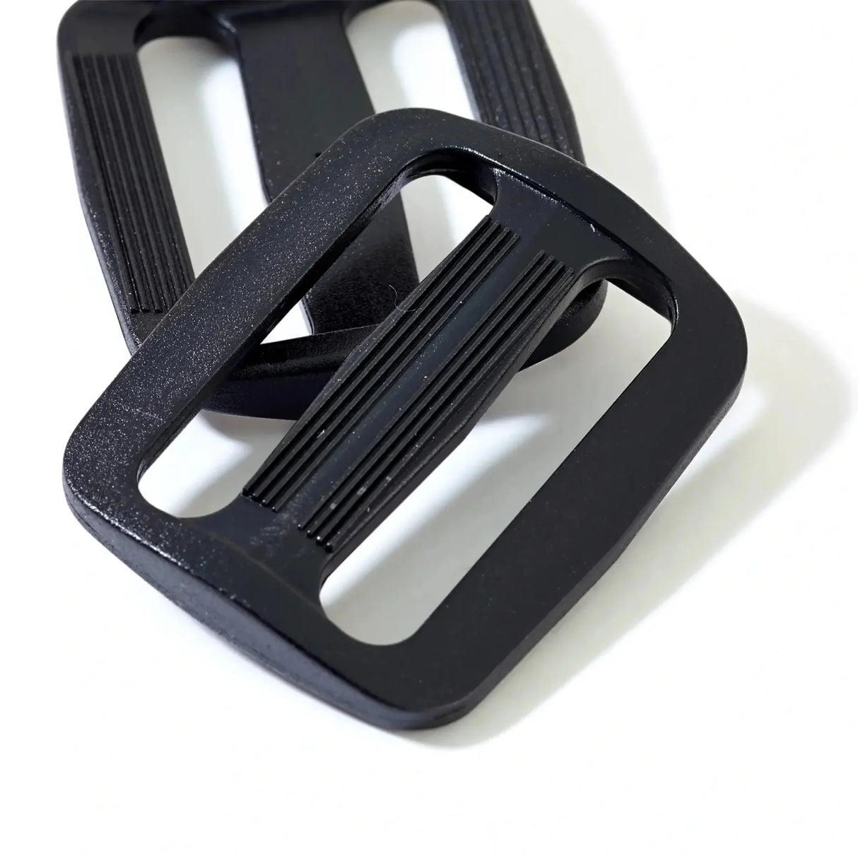 Prym 2 Stück Leiterschnallen 30 mm | Schwarz - Stofftime