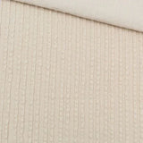 Rib Jacquard Stoff Uni - Stofftime