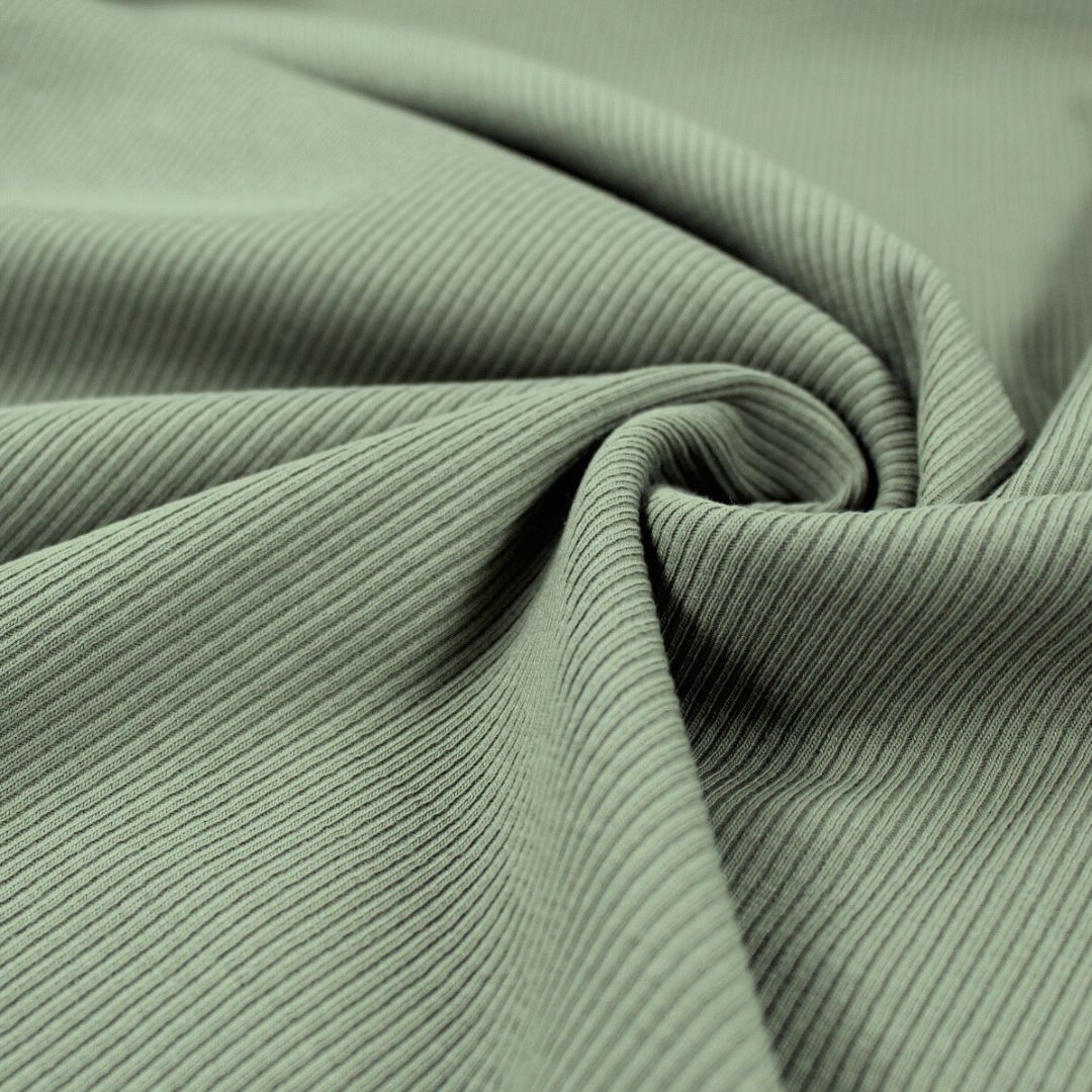 Rippenjersey Uni - Stofftime