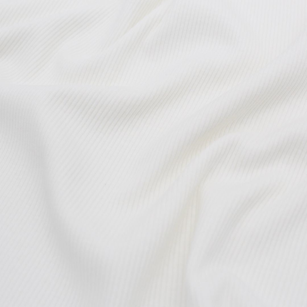 Rippenjersey Uni - Stofftime