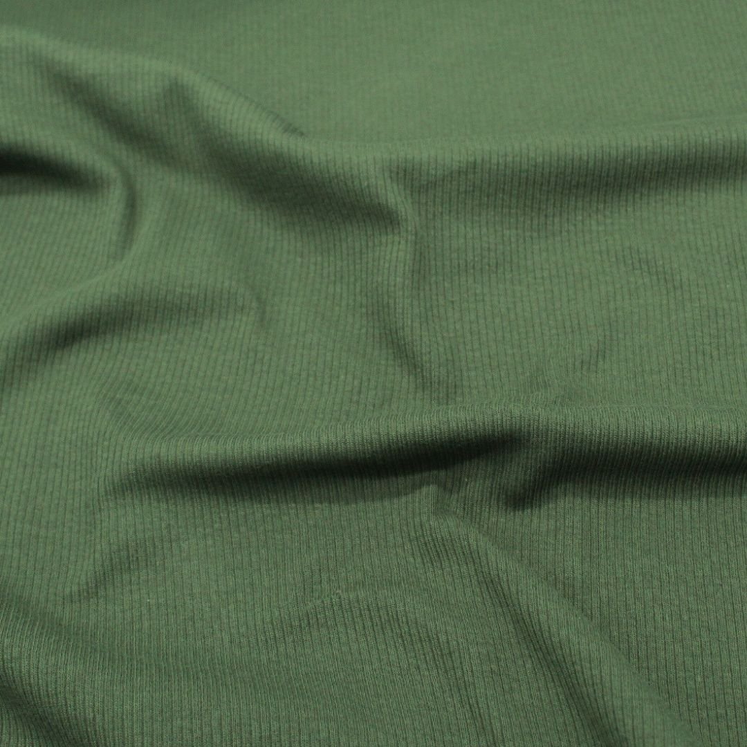 Rippenjersey Uni - Stofftime