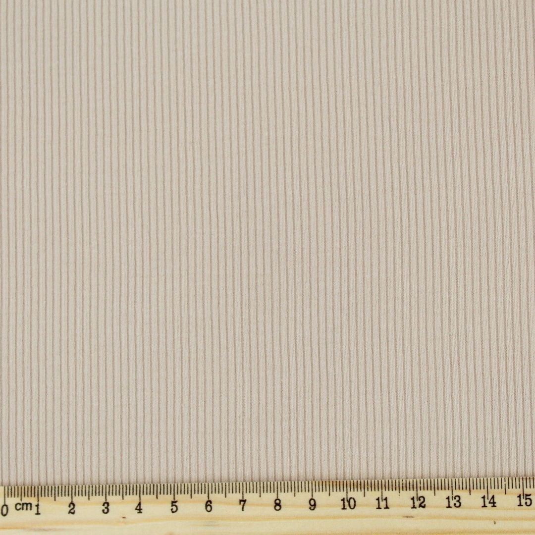 Rippenjersey Uni - Stofftime