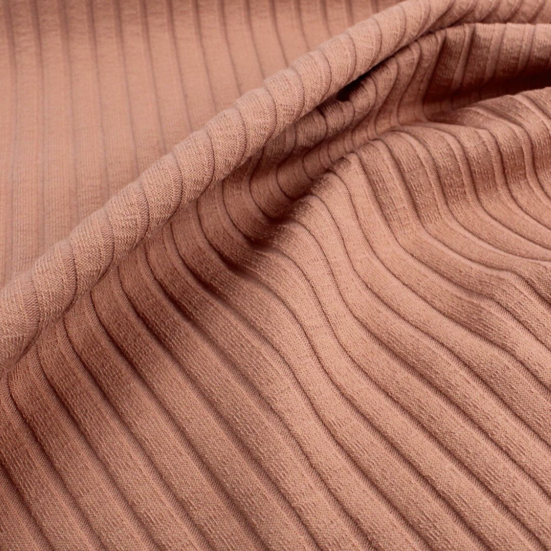 Rippjersey breite Rippen - Stofftime