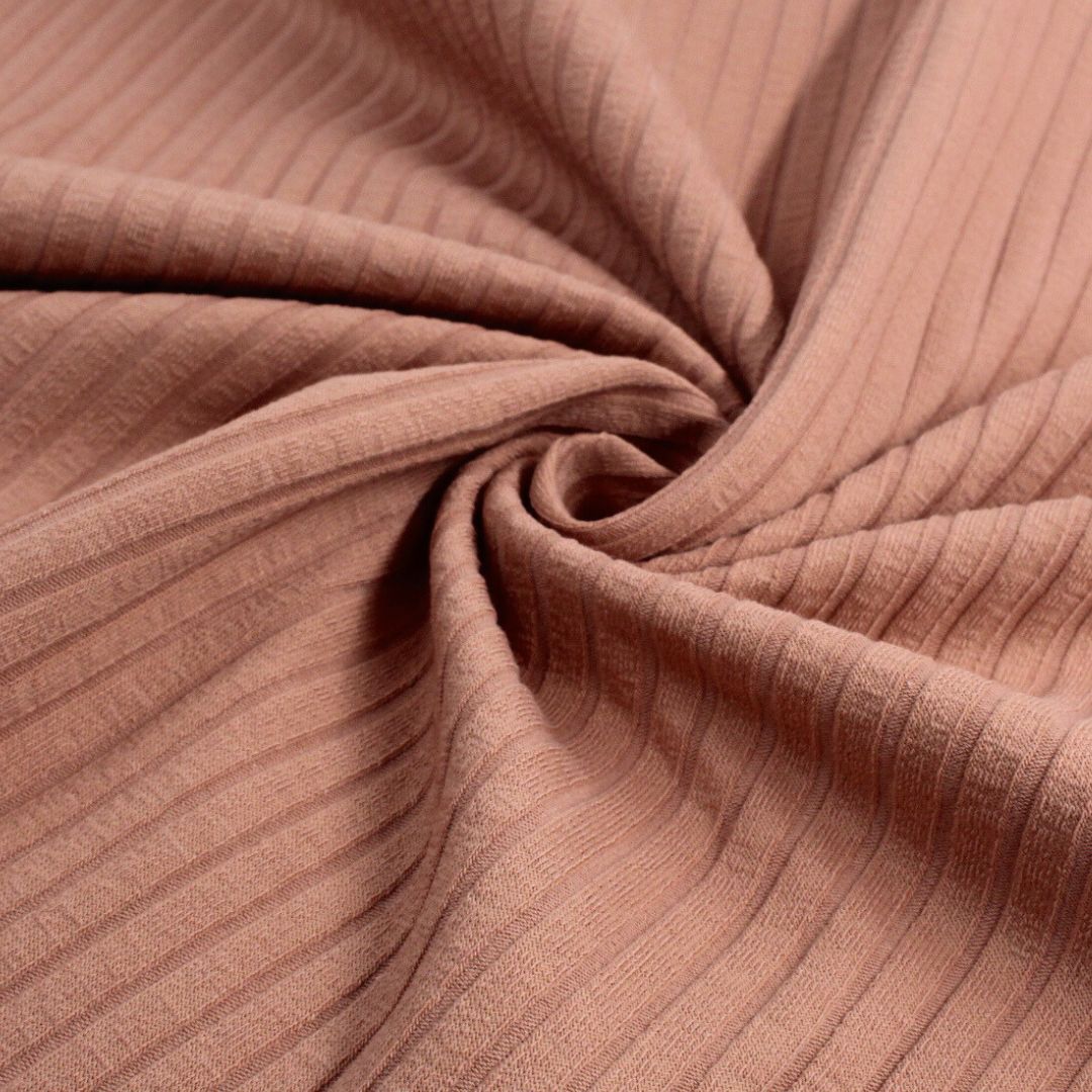 Rippjersey breite Rippen - Stofftime