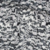 Satin Viskose Federn | Grau - Stofftime