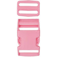 Steckverschluss mit Schnalle 40 mm | Rosa - Stofftime