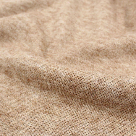 Strickjersey Beige - Stofftime